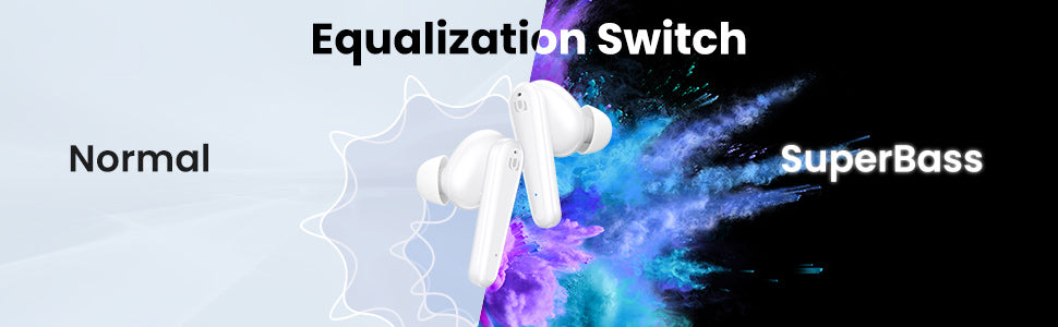 Ugreen HiTune T1 Wireless Earbuds with 4 Microphones