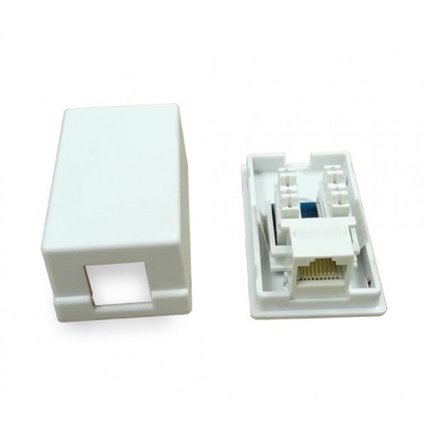 UltraLAN CAT6 Single Port Surface Mount Box