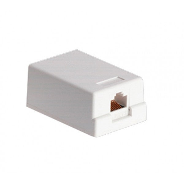 UltraLAN CAT6 Single Port Surface Mount Box