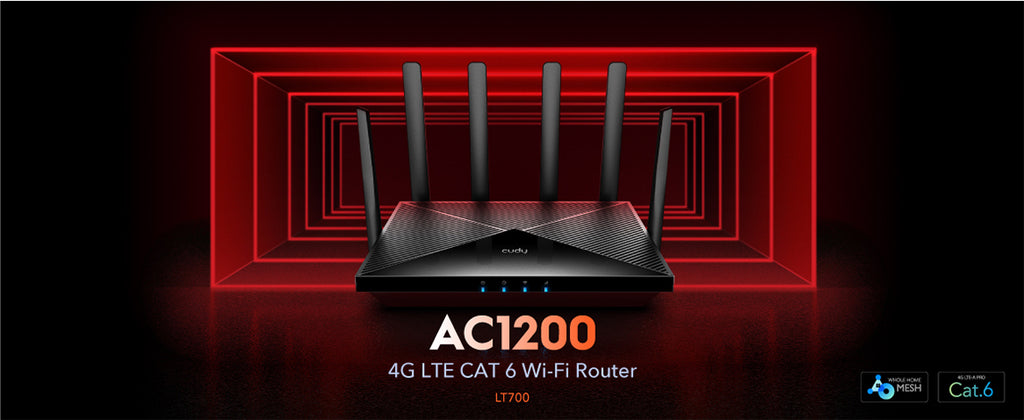 Cudy AC1200 4G LTE CAT 6 Router