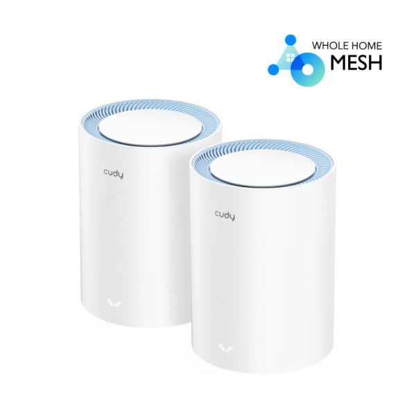 Cudy M1200 - WiFi5 AC1200 10/100Mbps Dual Band Mesh (2-Pack)