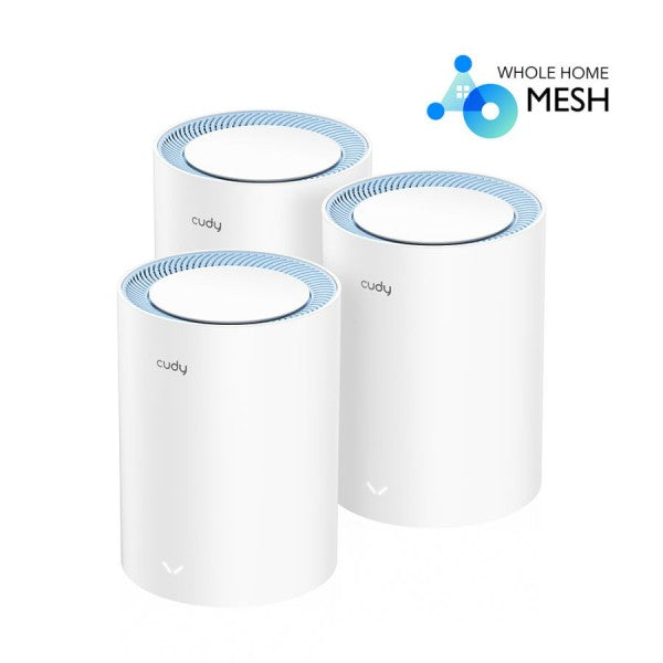 Cudy M1200 - WiFi5 AC1200 10/100Mbps Dual Band Mesh (3-Pack)