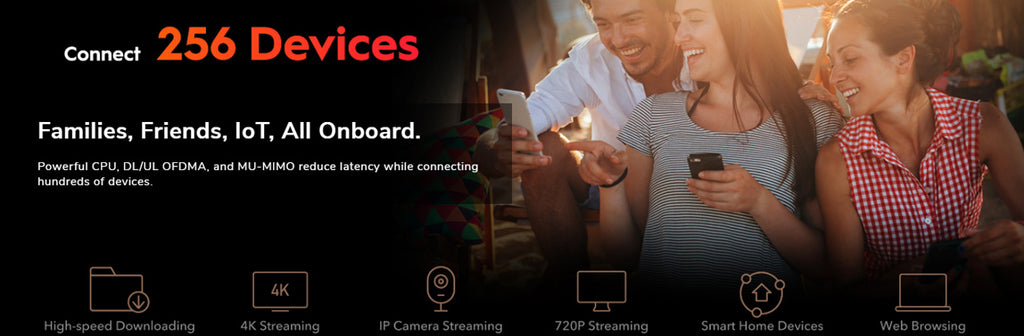 Cudy M3000 - WiFi6 AX3000 Gigabit Dual Band Mesh (3-Pack)