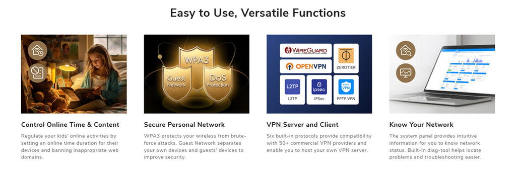 Cudy M3000 - WiFi6 AX3000 Gigabit Dual Band Mesh (2-Pack)