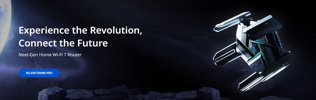 Reyee 7200Mbps Cloud-Managed Wi-Fi 7 Gaming Router (RG-EW7200BE-PRO)