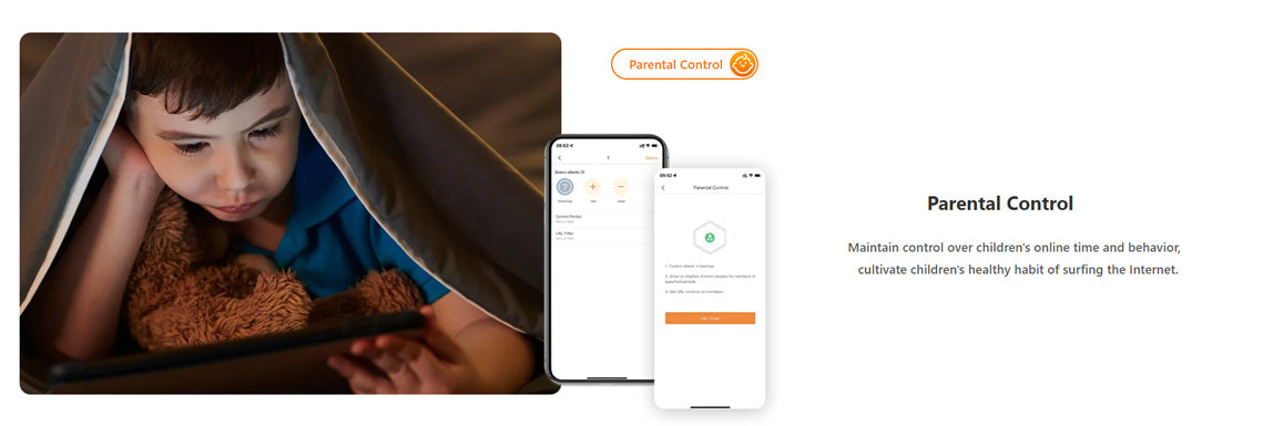 Tenda Nova MX3 AX1500 Whole Home Mesh Wi-Fi 6 System (1-Pack)