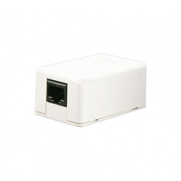 UltraLAN CAT5e Single Port Surface Mount Box