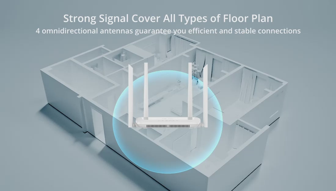 Reyee 1200Mbps Dual-band Wireless Router (RG-EW1200)